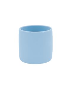 Pahar Minikoioi, 100% Premium Silicone, Mini Cup – MIneral Blue