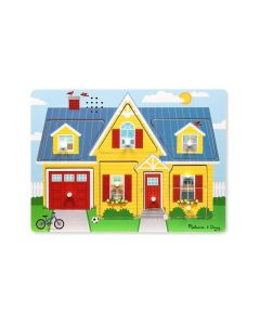 Puzzle cu sunete Casa mea Melissa and Doug