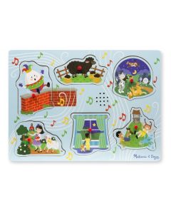 Puzzle cu sunete Cantecele copilariei 2 - Melissa and Doug