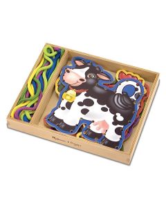 Melissa and Doug - Joc cu sireturi - Animale de la ferma