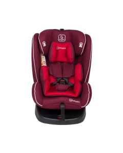 BabyGo - Scaun auto rotativ cu isofix Nova 360° Red, 0 - 36 kg