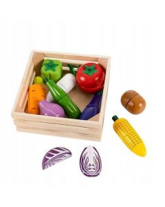 Set de legume cu magnet Ecotoys