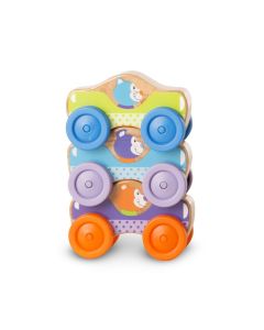 Masinute de stivuit cu animale - Melissa and Doug