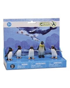 Set 5 figurine Pinguini - Collecta