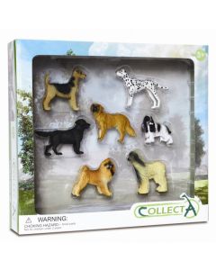 Set 7 figurine Caini - Collecta