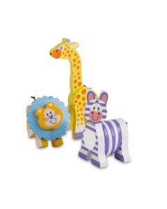 Set 3 jucarii pentru motricitate Safari - Melissa & Doug