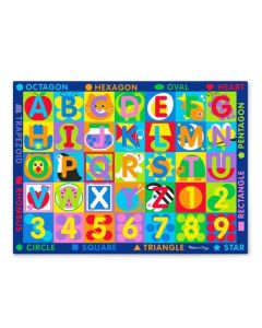 Covor de joaca Litere si forme geometrice - Melissa & Doug