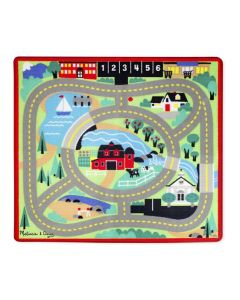 Covoras de joaca cu masinute Circuitul - Melissa & Doug