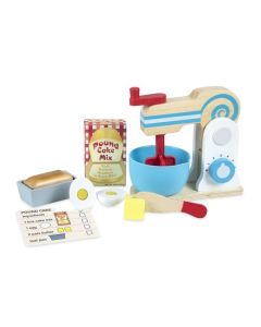 Set de joaca din lemn Mixer pentru prajituri - Melissa & Doug