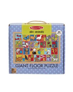 Primul meu puzzle de podea eco Alfabetul Animalelor - Melissa and Doug