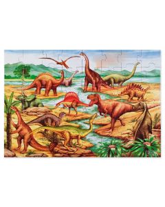 Puzzle de podea cu dinozauri Melissa and Doug