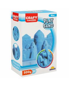 Nisip kinetic Fun Sand 500 gr culoare Albastru