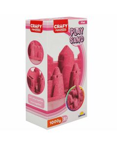 Nisip kinetic Fun Sand 1000 gr culoare Roz