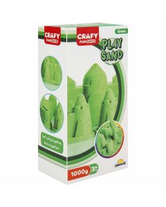 Nisip pentru modelaj Fun Sand 1000 gr culoare Verde