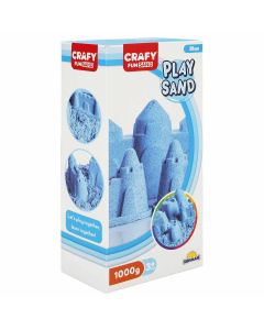 Nisip pentru modelaj Fun Sand 1000 gr culoare Albastru