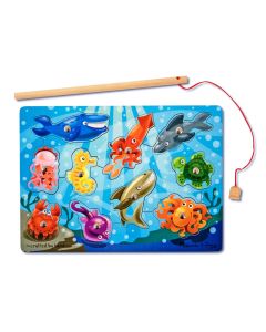 Joc de pescuit magnetic Animale marine Melissa and Doug