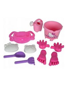 Set Jucarii De Nisip Si Galetusa Hello Kitty