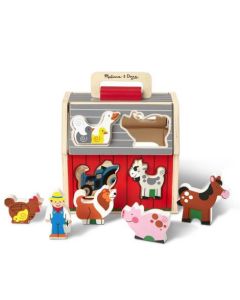 Sortator de forme Ferma animalelor - Melissa & Doug