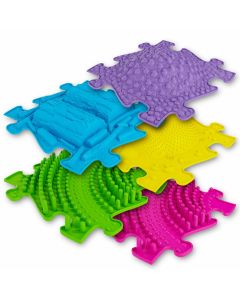 Covoras ortopedic senzorial puzzle Set 3D Extins A Muffik