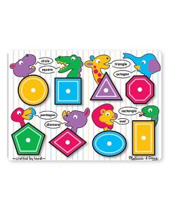 Puzzle lemn Forme geometrice Melissa and Doug