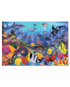 Puzzle de podea Viata subacvatica Melissa and Doug