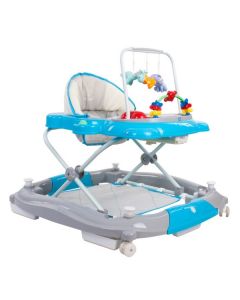 Premergator Sun Baby Pisicuta 021 cu functie de balansoar - Blue Grey 