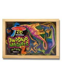 Dinozauri din lemn cu magneti Melissa and Doug