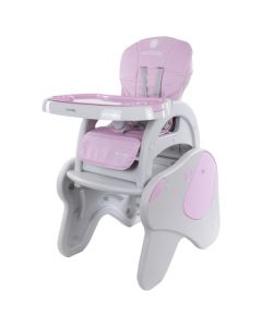 Scaun de masa Sun Baby 2 in 1 011 Catel - Pink