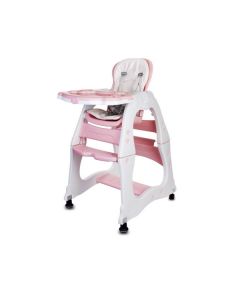 Scaun de masa Sun Baby 2 in 1 007 - Pink