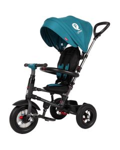 Tricicleta pliabila cu roti gonflabile Sun Baby 014 Qplay Rito - Turquoise