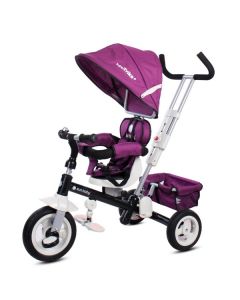 Tricicleta cu sezut reversibil Sun Baby 002 Super Trike Plus Burgundy