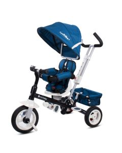 Tricicleta cu sezut reversibil Sun Baby 002 Super Trike Plus Blue