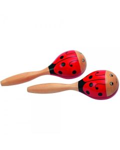 Instrument muzical - Maracas dublu - Buburuza