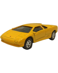 Masinuta Die Cast 7.5 Cm, Scara 1:60, Lamborghini Galben