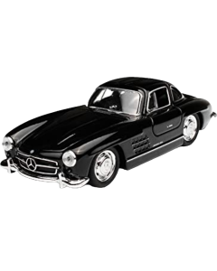 Masinuta die cast Mercedes-Benz 300SL Coupé 1954, scara 1:36, 12.8 cm, negru