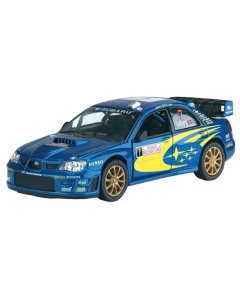 Masinuta die cast de curse, scara 1:36, 12.5 cm, Subaru, albastra