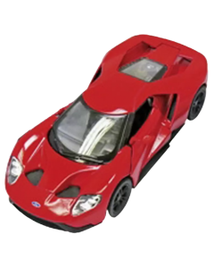 Masinuta Die Cast Ford GT 2017, Scara 1:38, 12.5 Cm, rosie