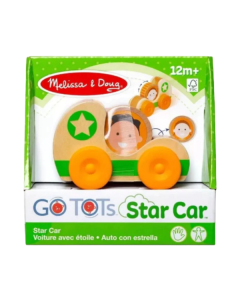 Masinuta din lemn Green Star colectia GO TOTs