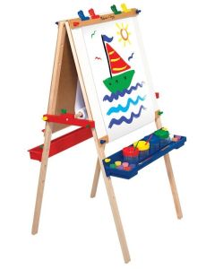 Tabla de scris reglabila Sevalet lemn Melissa and Doug