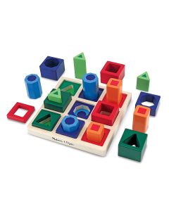 Set incastre Forme de sortat pe tabla Melissa and Doug