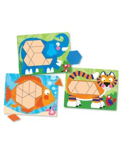 Set de sabloane cu animale Melissa and Doug