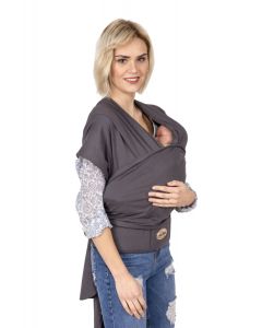 Wrap elastic cu suport lombar gri SeviBebe