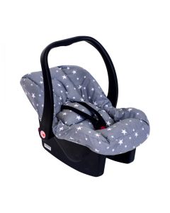 Husa scoica auto cu reductor Grey Stars SeviBebe