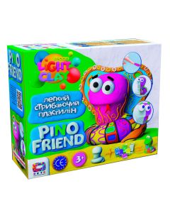 Set de creatie cu argila usoara, Moon Light Clay - Pino Friend - OCTOPUS