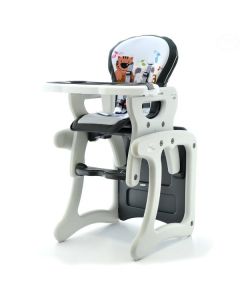 Scaun de masa multifunctional EURObaby HB-GY01 - Gri