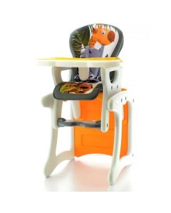 Scaun de masa multifunctional EURObaby HB-GY01- Portocaliu