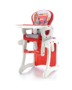 Scaun de masa multifunctional EURObaby HB-GYO1 - Rosu