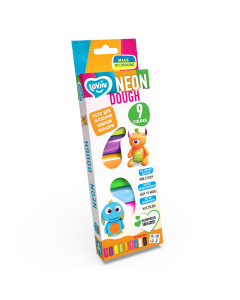 Set plastilina Lovin 9pcs*15gr - Neon