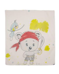 Scutec muselina Pirate bumbac 120x120 cm SeviBebe