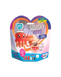 Set Air Clay cu argila usoara pentru modelaj Lovin - 6 culori - Squishy Hero - Cupcao